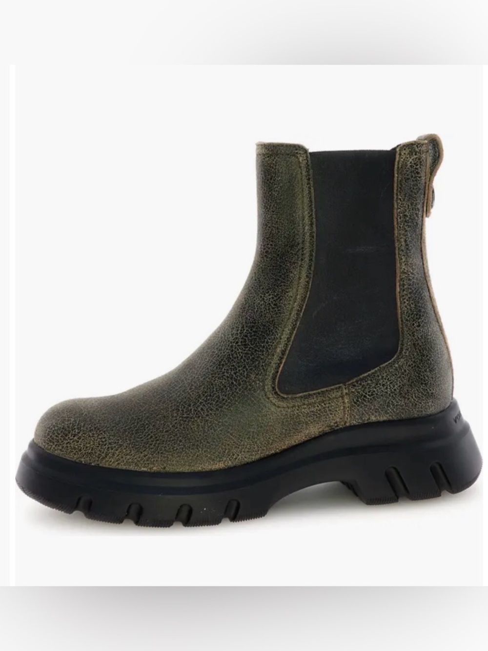 NWT VOILE BLANCHE Twilly Chelsea Boot in Ecru